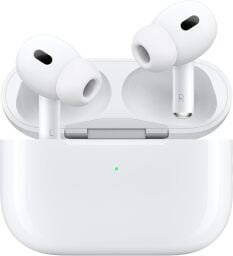 airpods pro earbuds and case