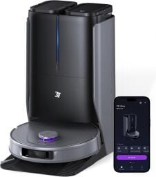 3i P10 Ultra Robot Vacuum and Mop Combo on a white background