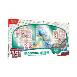 Pok&eacute;mon TCG: Blooming Waters Premium Collection on a white background