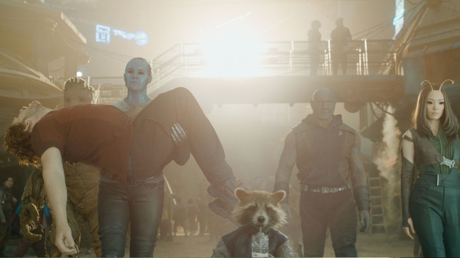images-494-fill_-size_2000x1125-v1682960908 The Guardians in the headquarters in "Guardians of the Galaxy Vol. 3."