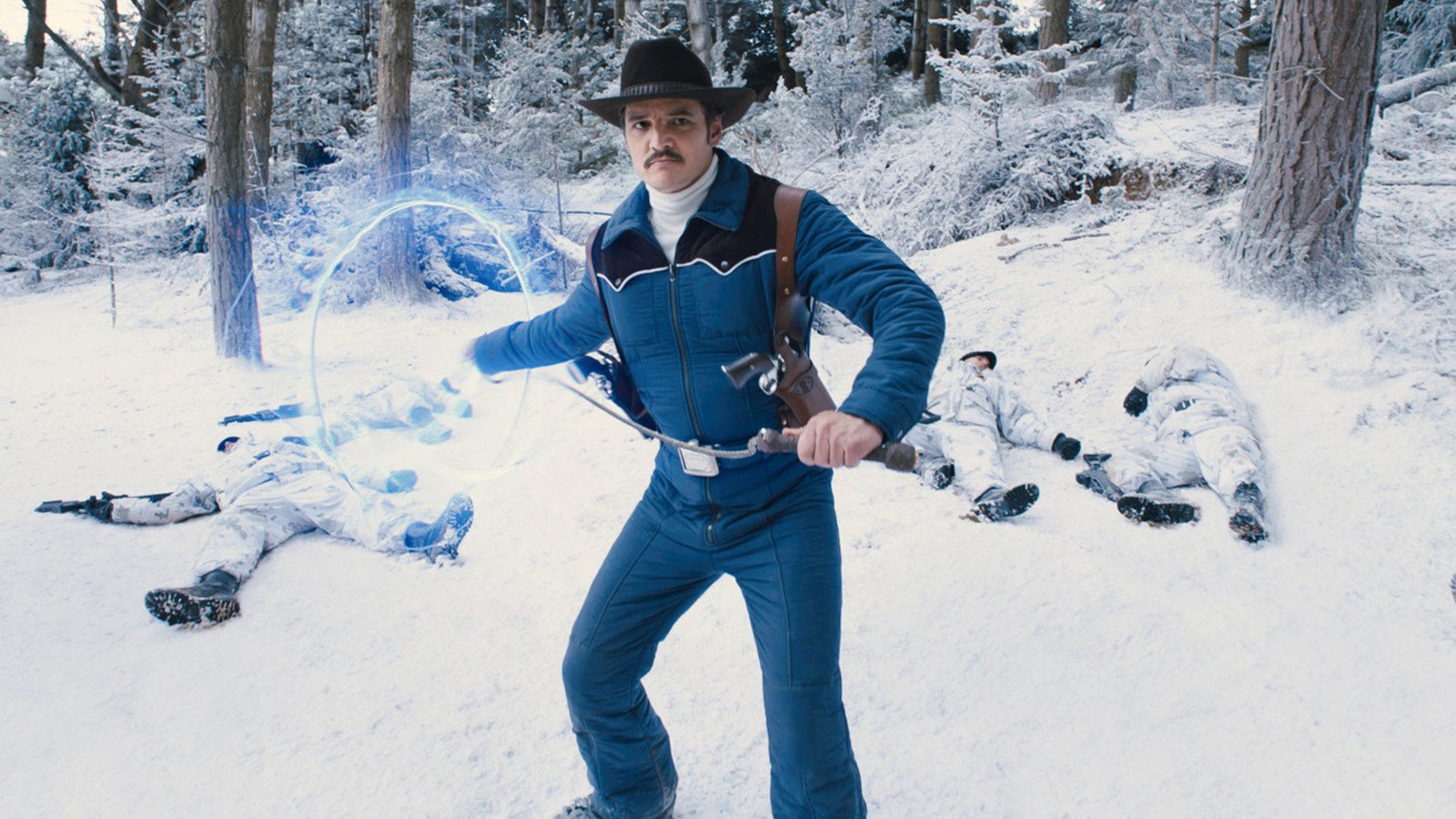 Pedro Pascal plays Agent Whiskey in "Kingsman: The Golden Circle."