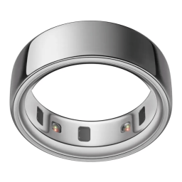 a silver oura ring 4