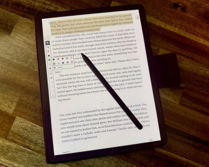 Kindle Scribe Pen Tools