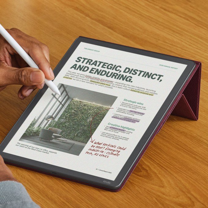 Writing on Kindle Scribe